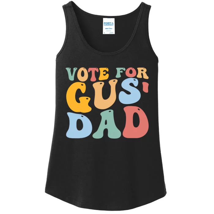 Vote For Gus Dad Team Gus Tim Walz Gus Walz Ladies Essential Tank