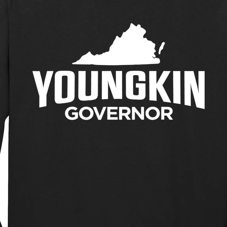 Virginia For Governor Glenn Youngkin Tall Long Sleeve T-Shirt