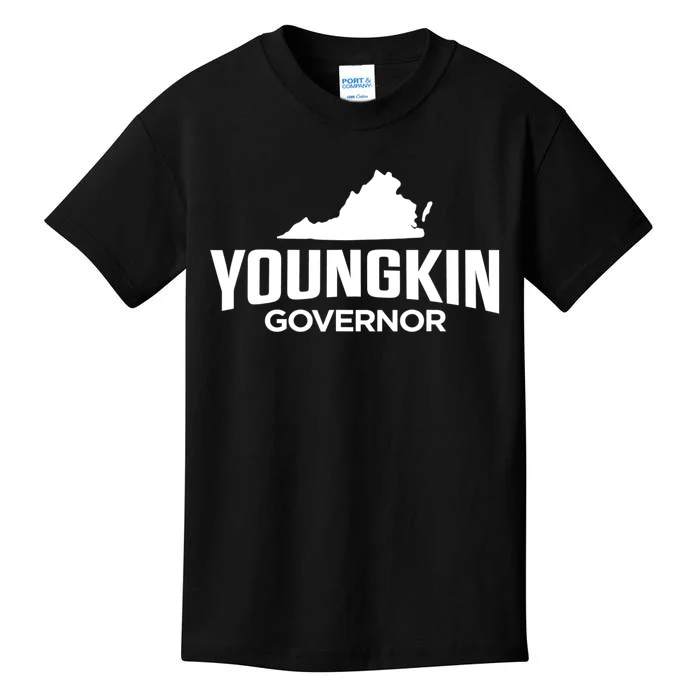 Virginia For Governor Glenn Youngkin Kids T-Shirt