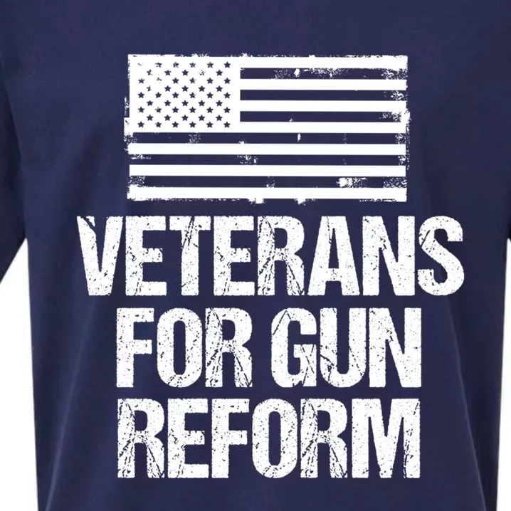 Veterans For Gun Reform Sueded Cloud Jersey T-Shirt