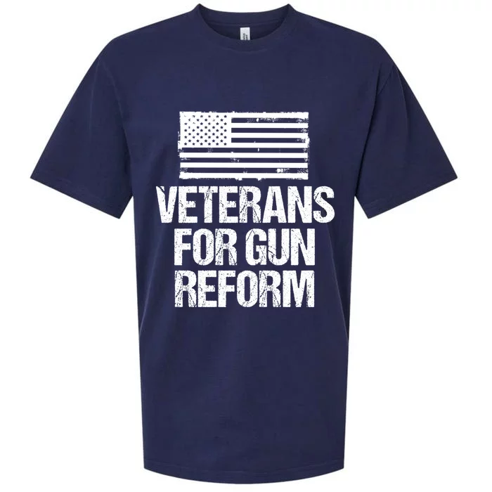 Veterans For Gun Reform Sueded Cloud Jersey T-Shirt