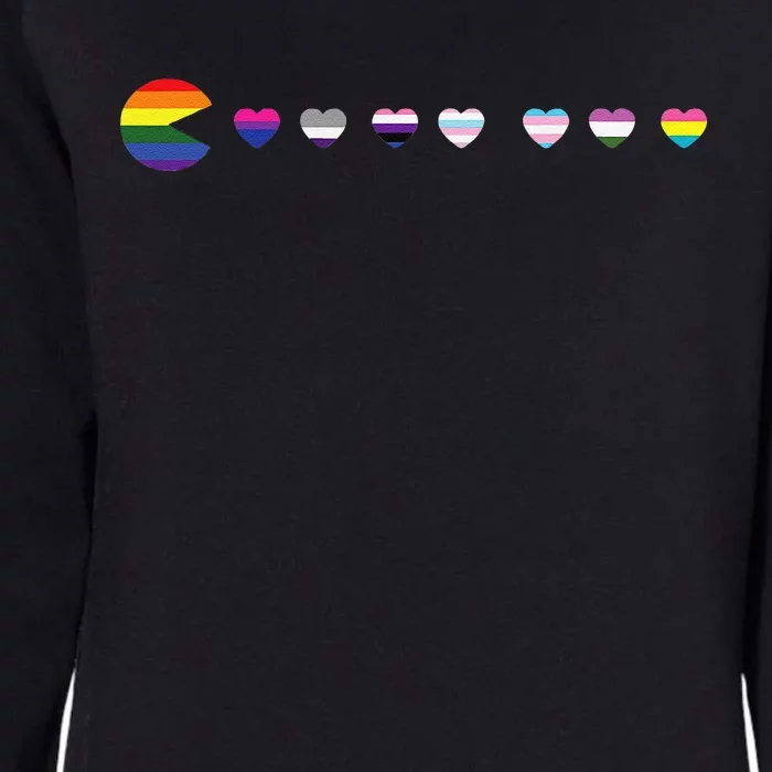 Videogame Funny Gaming Lgbtq Ally Pride Flag Gamer Womens California Wash Sweatshirt