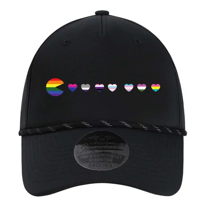 Videogame Funny Gaming Lgbtq Ally Pride Flag Gamer Performance The Dyno Cap