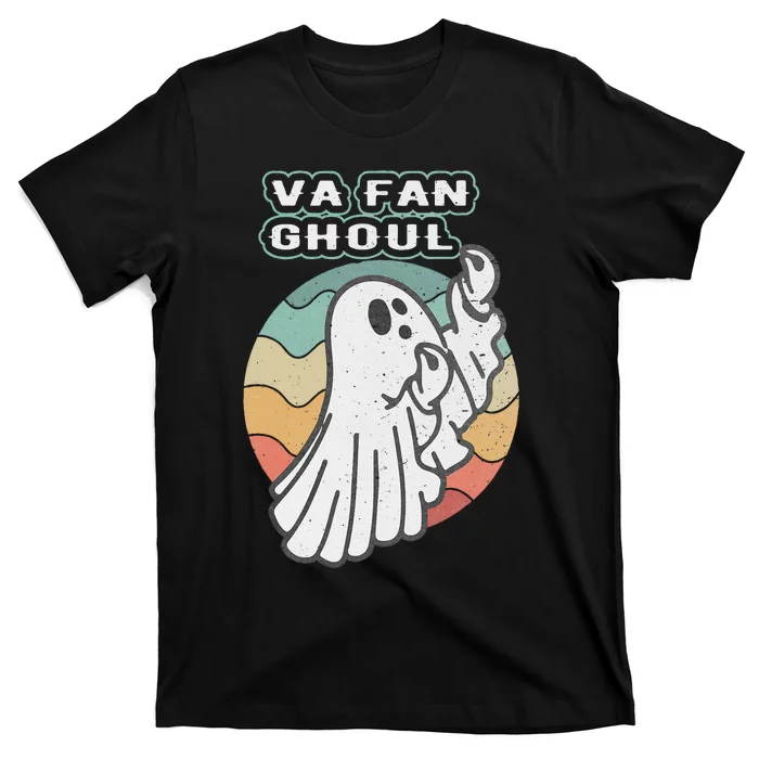 Va Fan Ghoul Funny Ghost Italian Halloween T-Shirt