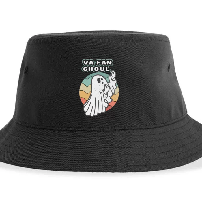 Va Fan Ghoul Funny Ghost Italian Halloween Sustainable Bucket Hat