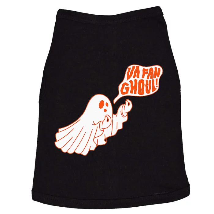 Va Fan Ghoul For Italian Funny Halloween Ghost Doggie Tank