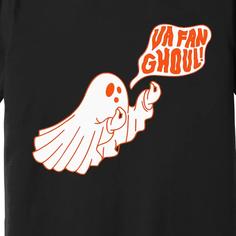 Va Fan Ghoul For Italian Funny Halloween Ghost Premium T-Shirt