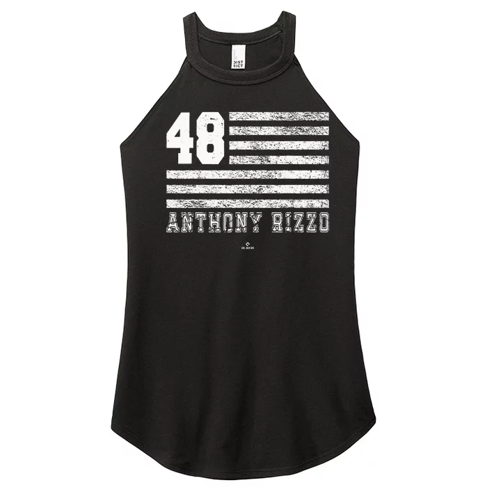 Vintage Flag Gameday Anthony Rizzo New York Women’s Perfect Tri Rocker Tank