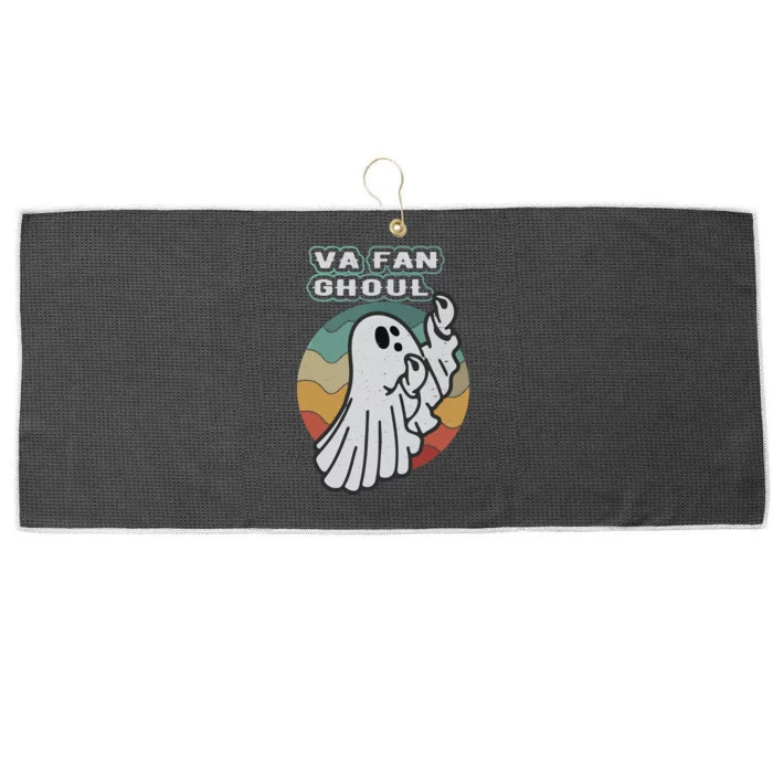 Va Fan Ghoul Funny Ghot Italian Halloween Large Microfiber Waffle Golf Towel