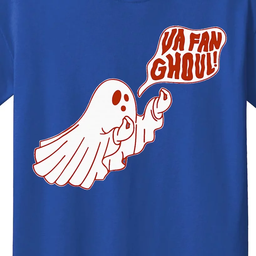 Va Fan Ghoul Italian Halloween Ghost Costume Kids T-Shirt