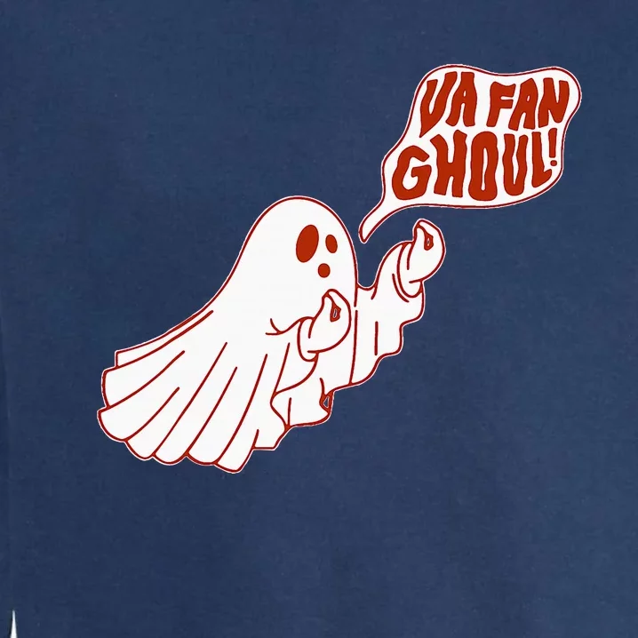 Va Fan Ghoul Italian Halloween Ghost Costume Garment-Dyed Sweatshirt