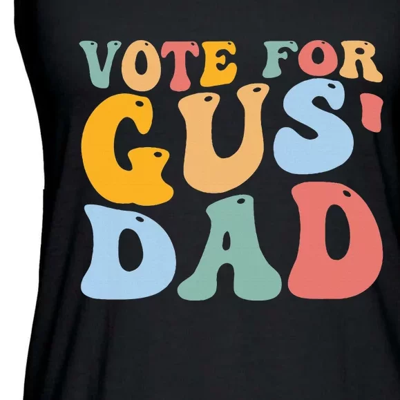 Vote For Gus Dad Team Gus Tim Walz Gus Walz Vp Ladies Essential Flowy Tank