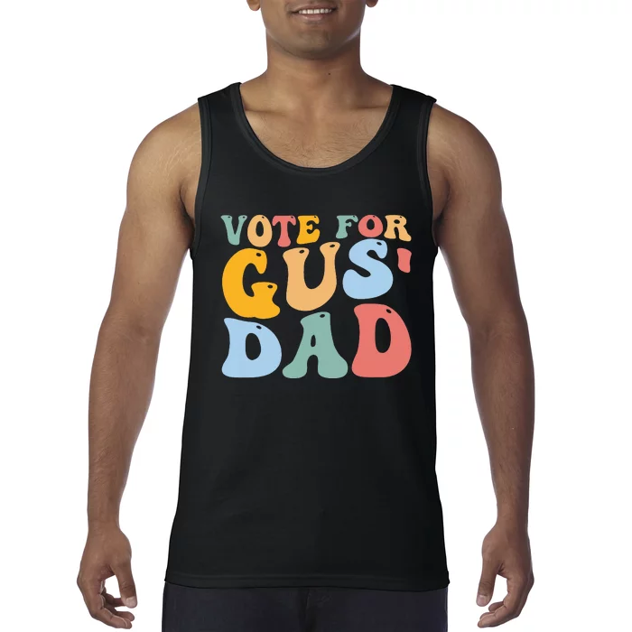 Vote For Gus Dad Team Gus Tim Walz Gus Walz Vp Tank Top