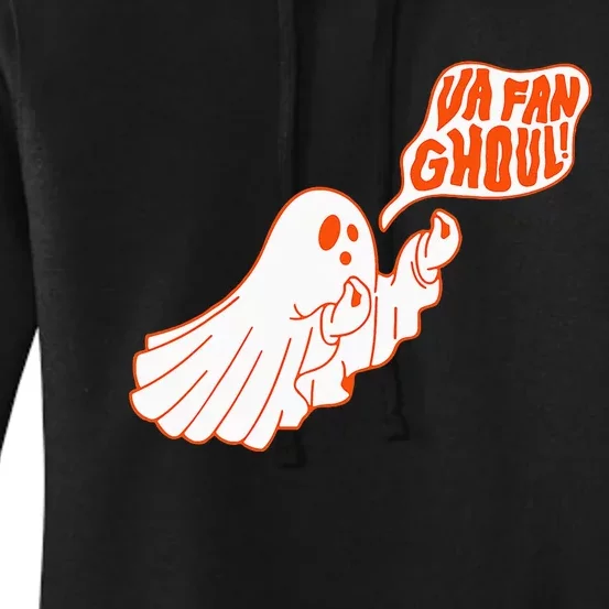 Va Fan Ghoul Ghost Italian Halloween Funny Costume Women's Pullover Hoodie