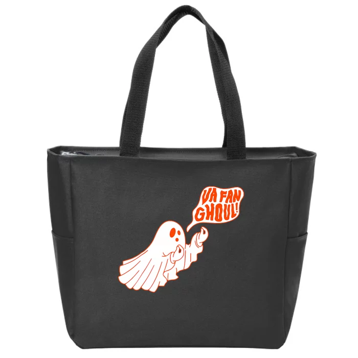 Va Fan Ghoul Zip Tote Bag