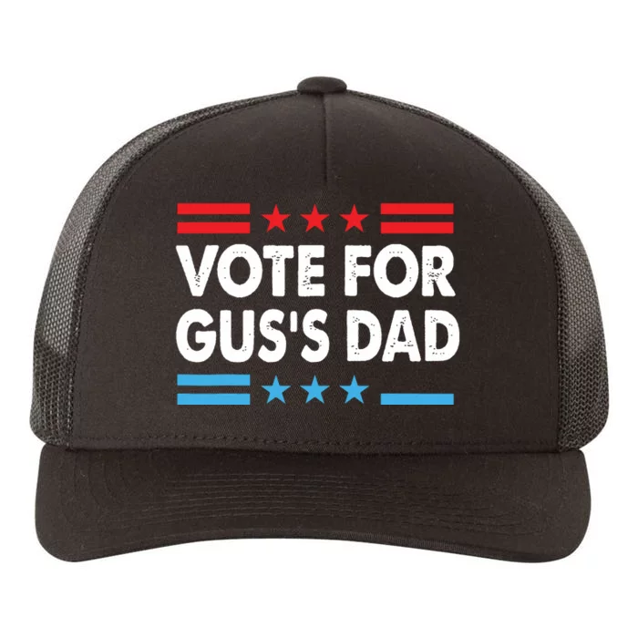 Vote For Guss Dad Gus Walz Vote Harris Walz Yupoong Adult 5-Panel Trucker Hat