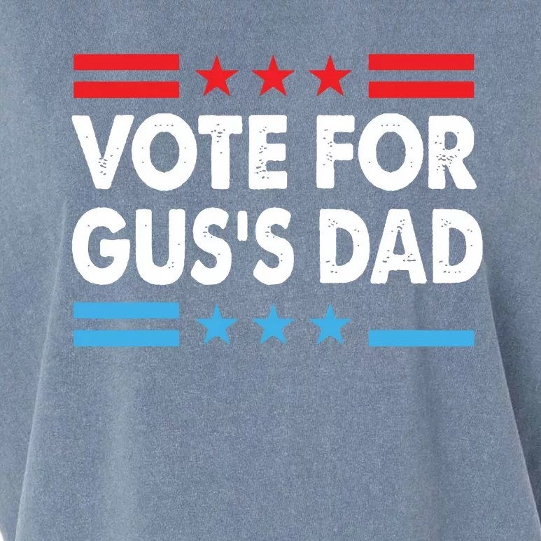 Vote For Guss Dad Gus Walz Vote Harris Walz Garment-Dyed Women's Muscle Tee