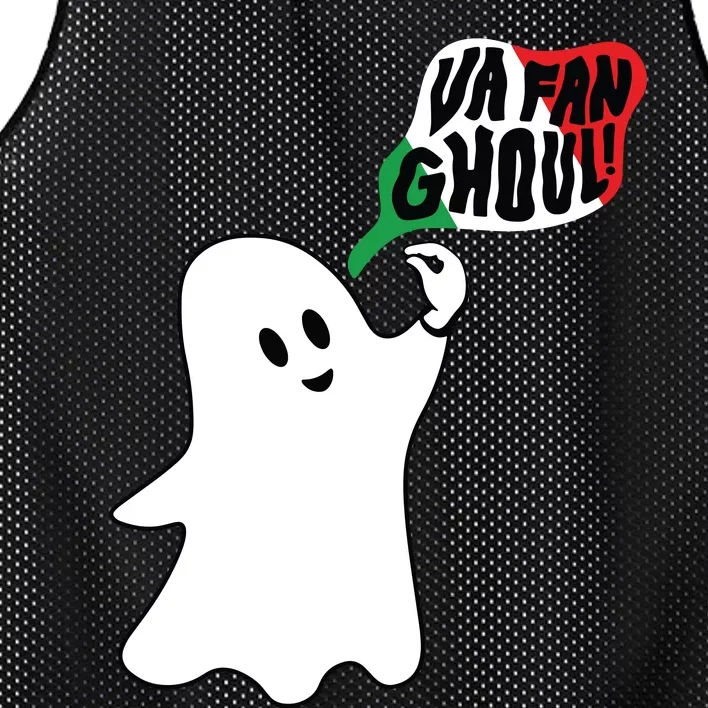 Va Fan Ghoul Ghost Italian Halloween Mesh Reversible Basketball Jersey Tank