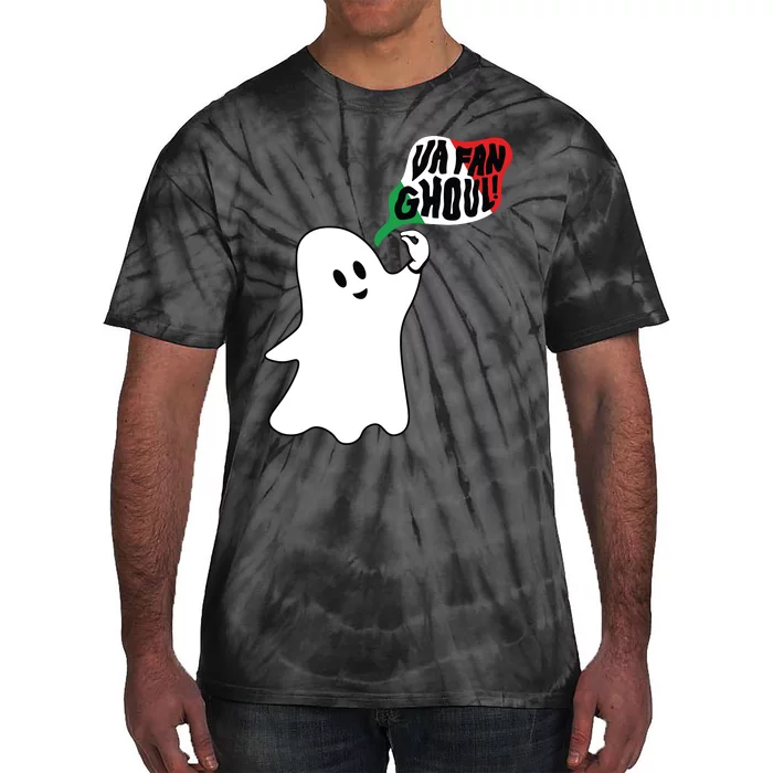 Va Fan Ghoul Ghost Italian Halloween Tie-Dye T-Shirt