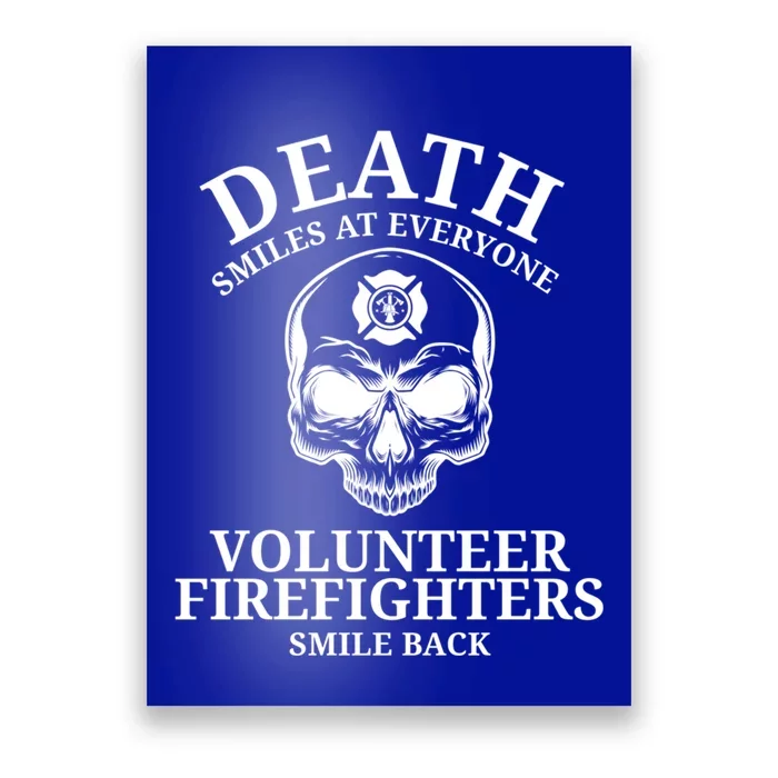 Volunteer Firefighter Gift For Firefighters Meaningful Gift Poster