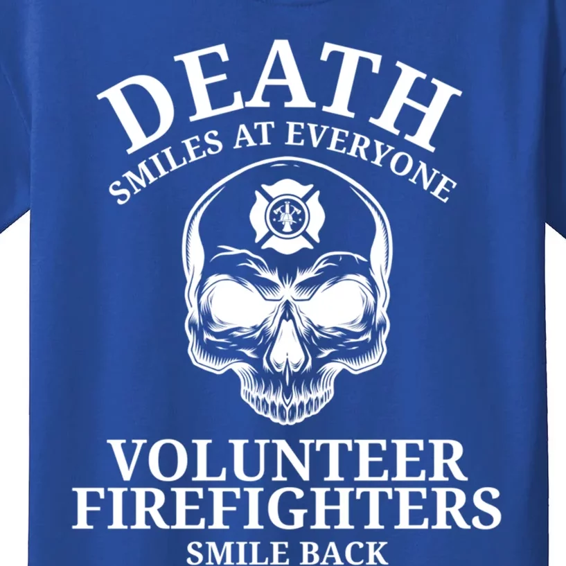 Volunteer Firefighter Gift For Firefighters Meaningful Gift Kids T-Shirt