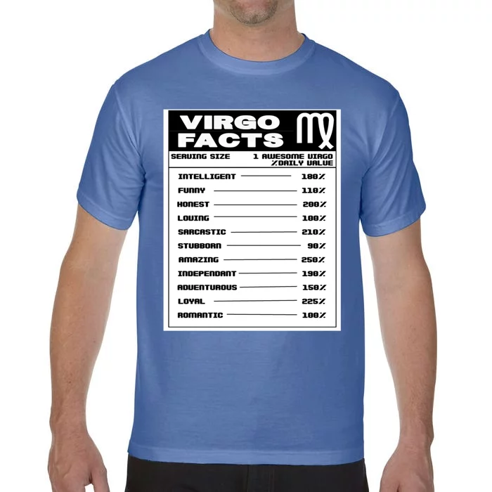 Virgo Facts Gift Comfort Colors T-Shirt