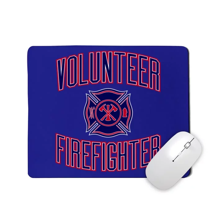 Volunteer Firefighter Gift And Mousepad