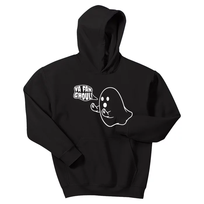 Va Fan Ghoul Italian Halloween Ghost Kids Hoodie