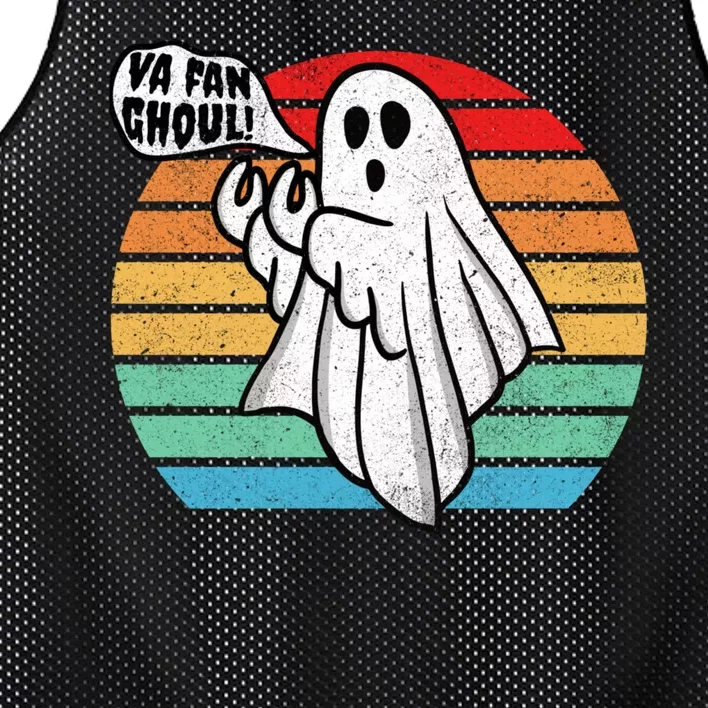 Va Fan Ghoul Italian Halloween Ghost Mesh Reversible Basketball Jersey Tank