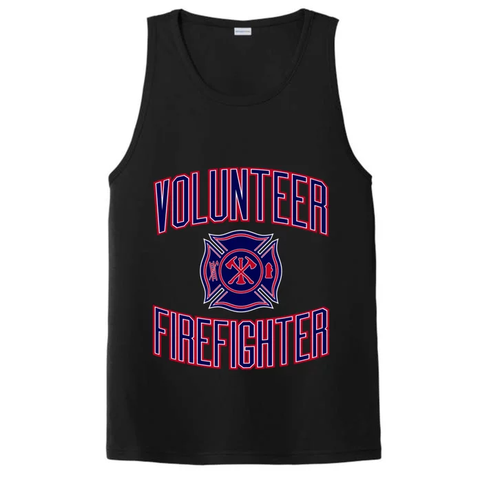 Volunteer Firefighter Gift Performance Tank