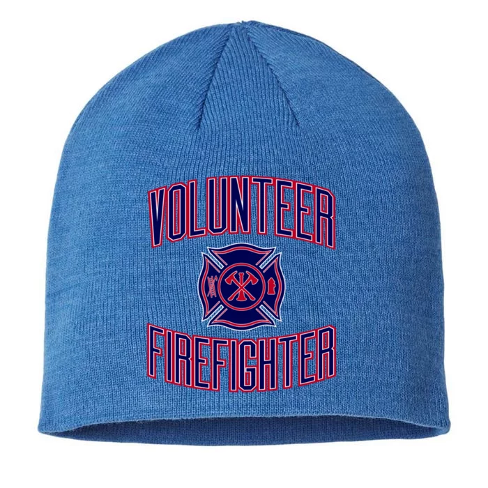 Volunteer Firefighter Gift 8 1/2in Sustainable Knit Beanie