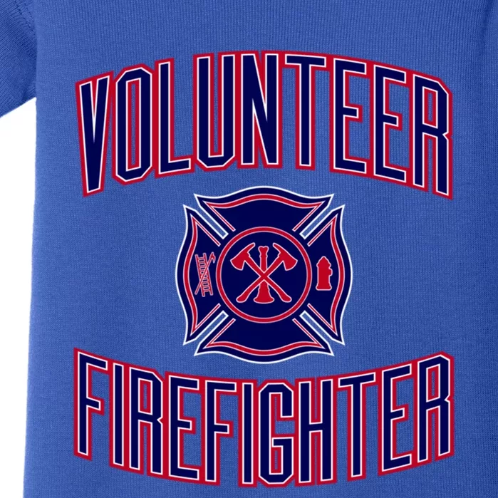 Volunteer Firefighter Gift Baby Bodysuit