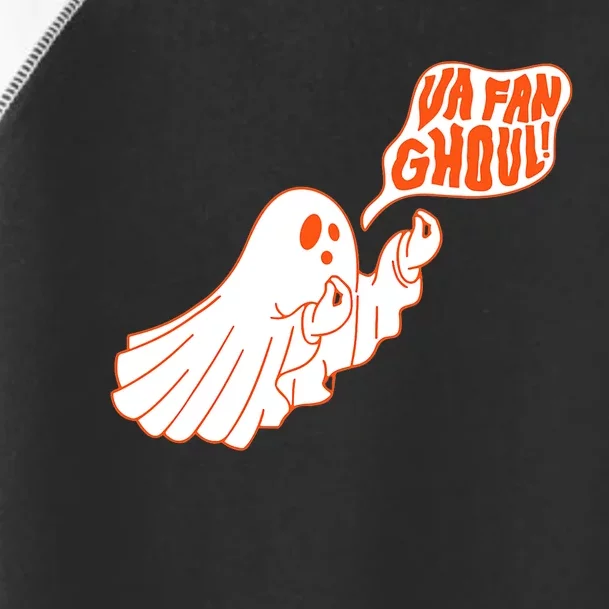 Va Fan Ghoul Italian Funny Halloween Ghost Toddler Fine Jersey T-Shirt