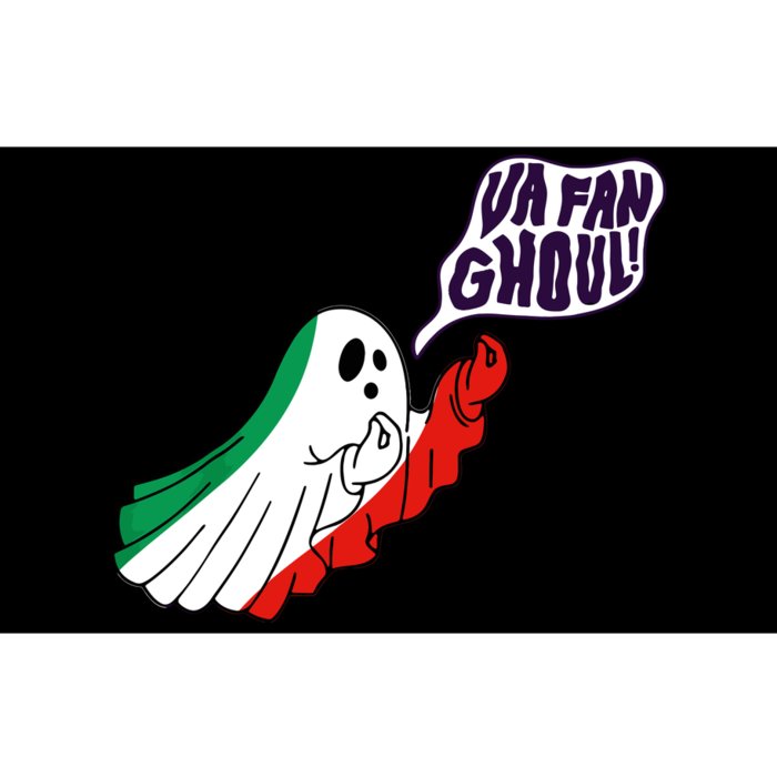 Va Fan Ghoul Italian Funny Halloween Ghost Bumper Sticker