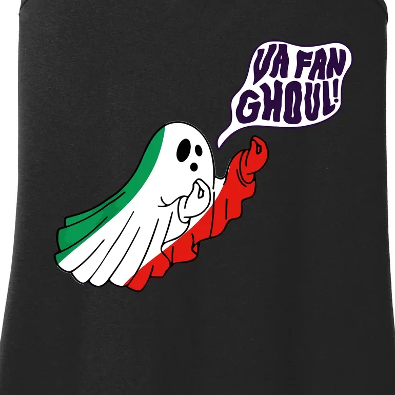 Va Fan Ghoul Italian Funny Halloween Ghost Ladies Essential Tank