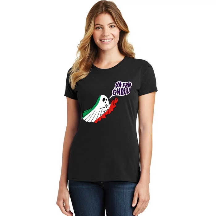 Va Fan Ghoul Italian Funny Halloween Ghost Women's T-Shirt