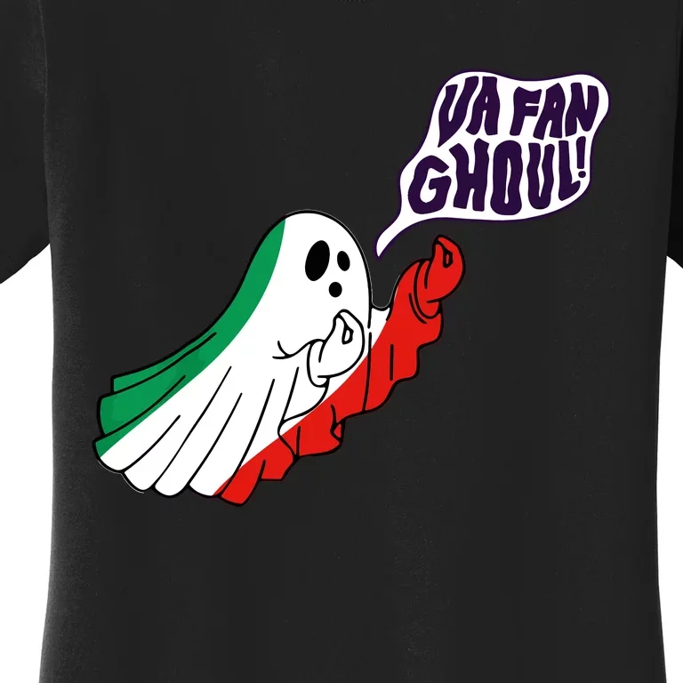 Va Fan Ghoul Italian Funny Halloween Ghost Women's T-Shirt