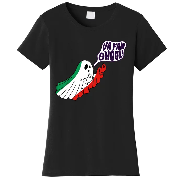 Va Fan Ghoul Italian Funny Halloween Ghost Women's T-Shirt