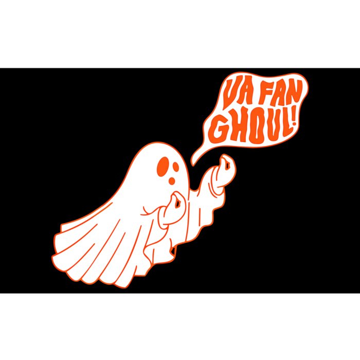 Va Fan Ghoul Italian Funny Halloween Ghost Bumper Sticker