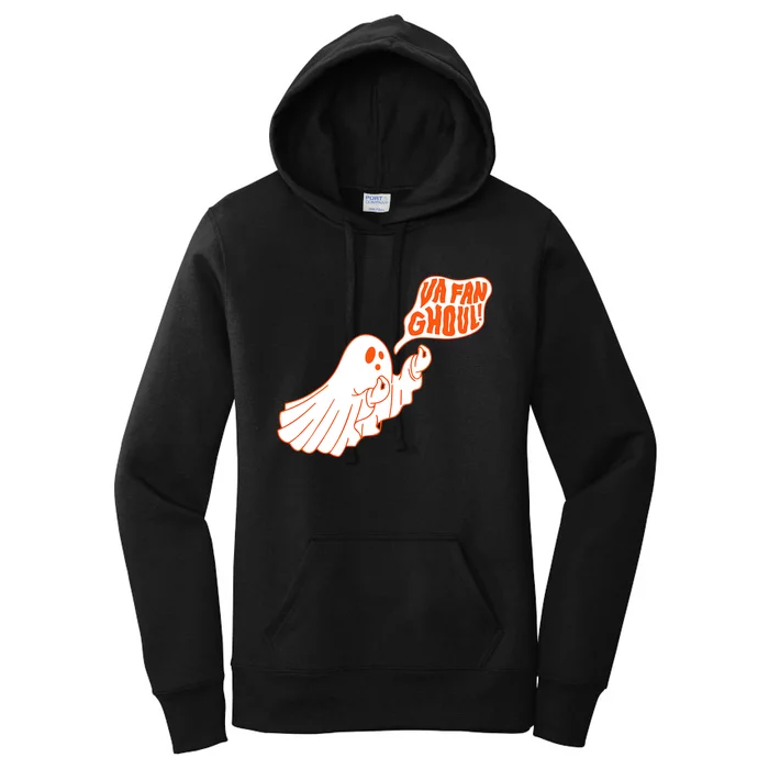 Va Fan Ghoul Italian Funny Halloween Ghost Women's Pullover Hoodie