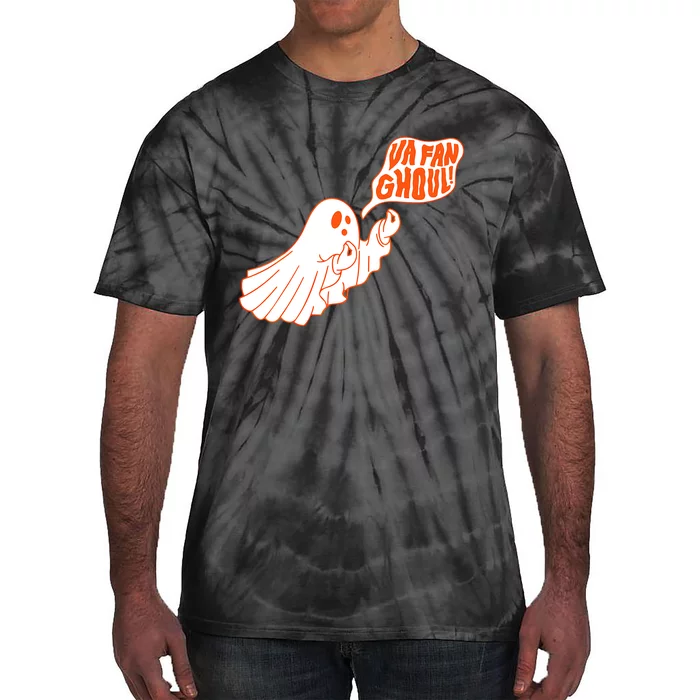 Va Fan Ghoul Italian Funny Halloween Ghost Tie-Dye T-Shirt