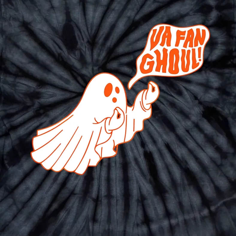 Va Fan Ghoul Italian Funny Halloween Ghost Tie-Dye T-Shirt