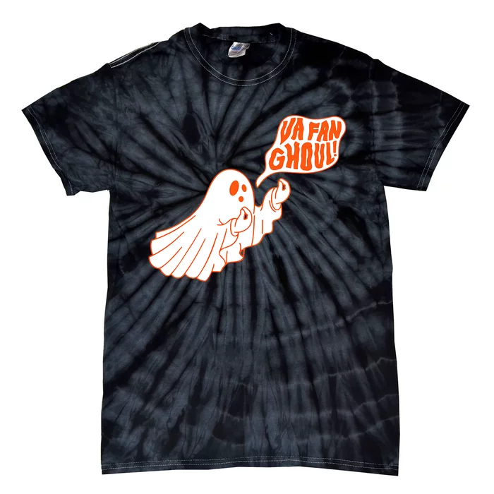 Va Fan Ghoul Italian Funny Halloween Ghost Tie-Dye T-Shirt