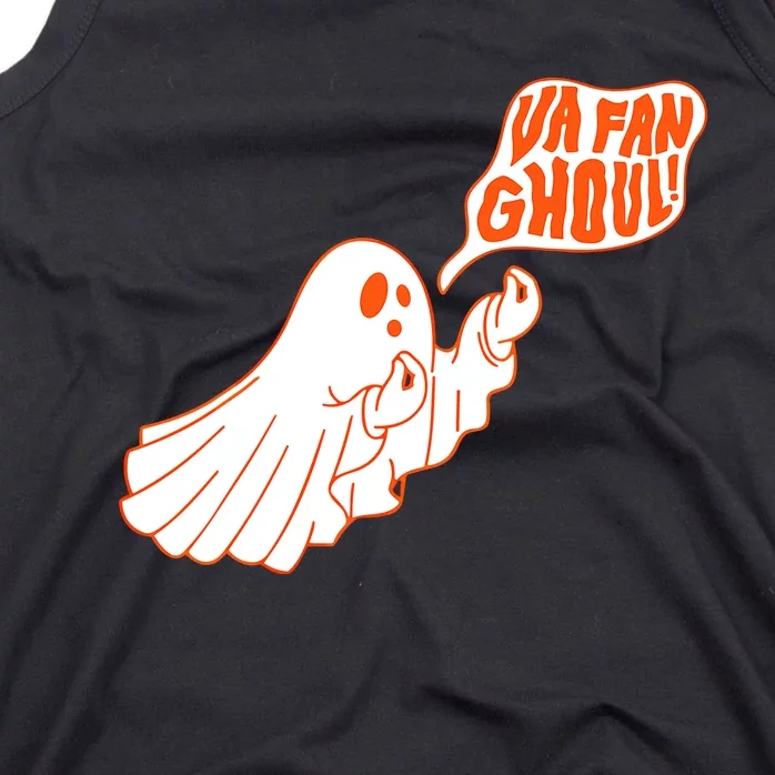 Va Fan Ghoul Italian Funny Halloween Ghost Tank Top