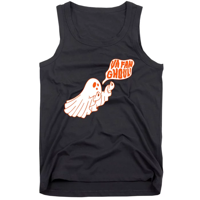 Va Fan Ghoul Italian Funny Halloween Ghost Tank Top