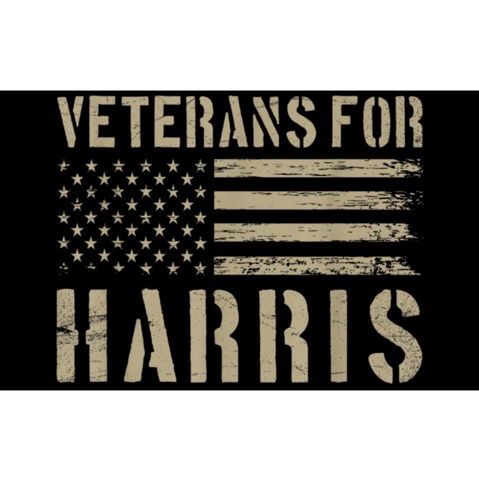 Veterans For Harris 2024 Military Vets Kamala Harris Bumper Sticker