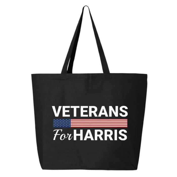 Veterans For Harris 2024 25L Jumbo Tote