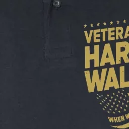 Veterans For Harris Walz 2024 Military Vets Kamala Harris Softstyle Adult Sport Polo