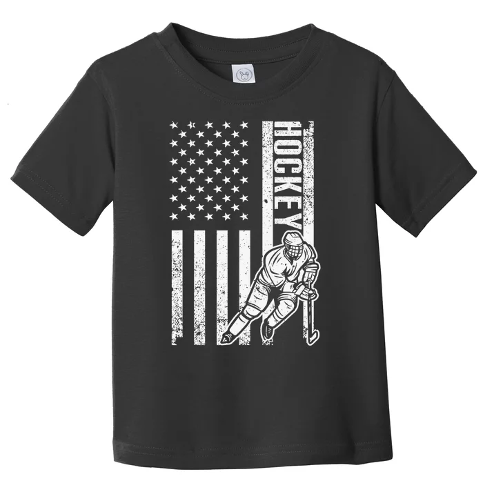 Vintage Field Hockey Player Hockey Fan Hockey Coach Toddler T-Shirt