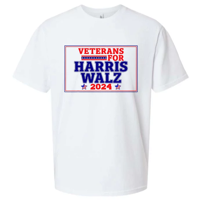 Veterans For Harris Walz 2024 Vote Harris Waltz Election Sueded Cloud Jersey T-Shirt